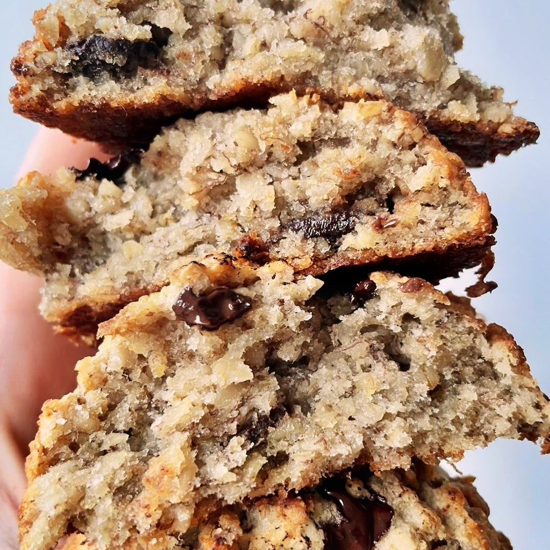 patisserie sans gluten vegan montreal cookies pain aux bananes avoines chocolat noir