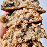 patisserie sans gluten vegan montreal cookies pain aux bananes avoines chocolat noir